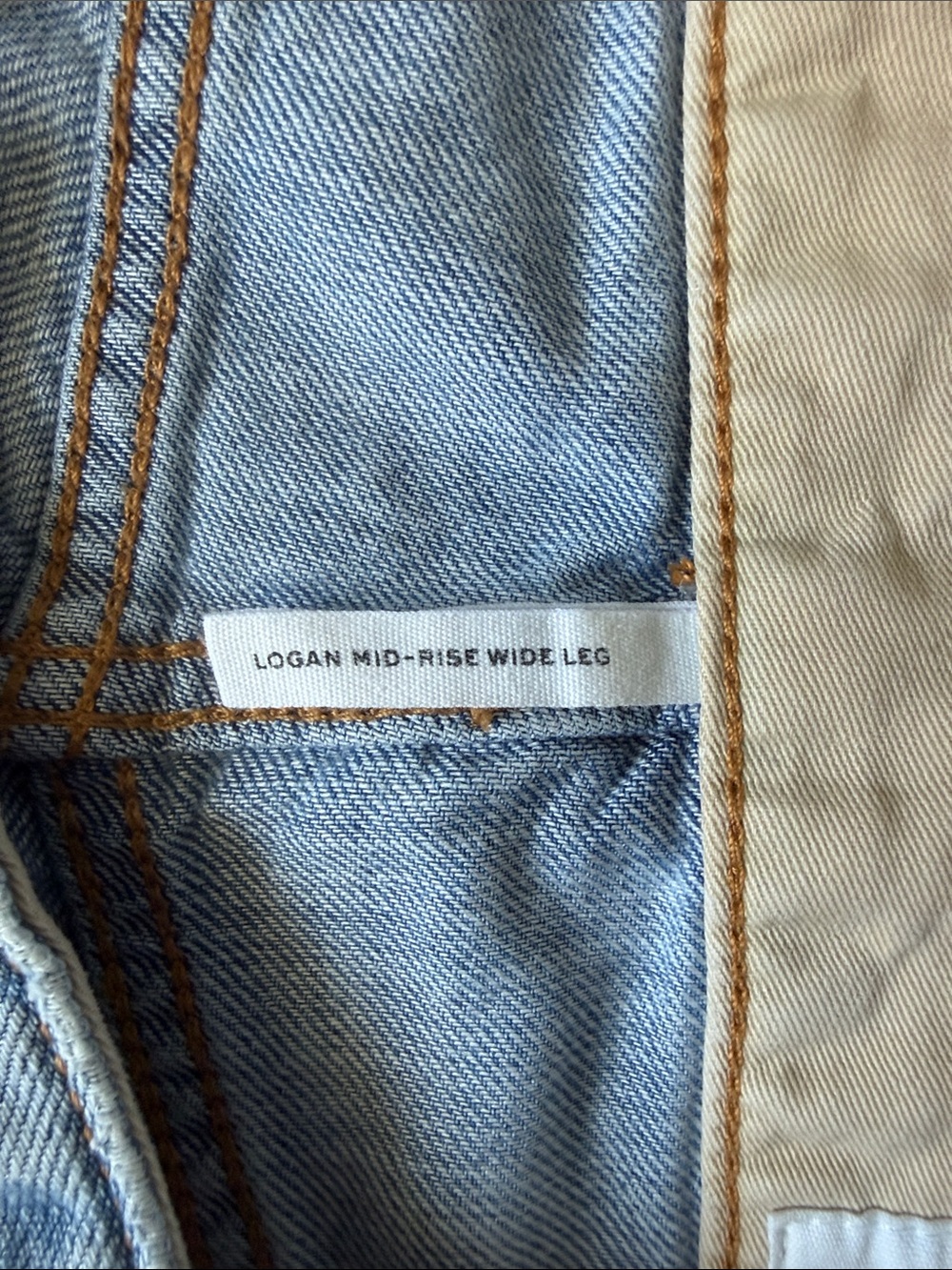 Rag & Bone Logan wide leg mid rise jean size 24 in color Audrey - Picture 5 of 10